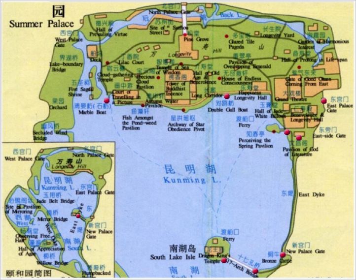 Summer Palace Map